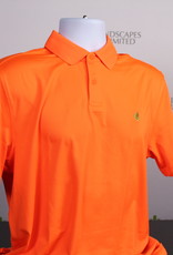 Under Armour Men's Polo Shirt - Spark Orange Waffled