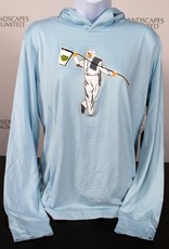 AndersonOrd Women's Long Sleeve Hoodie - Light Blue