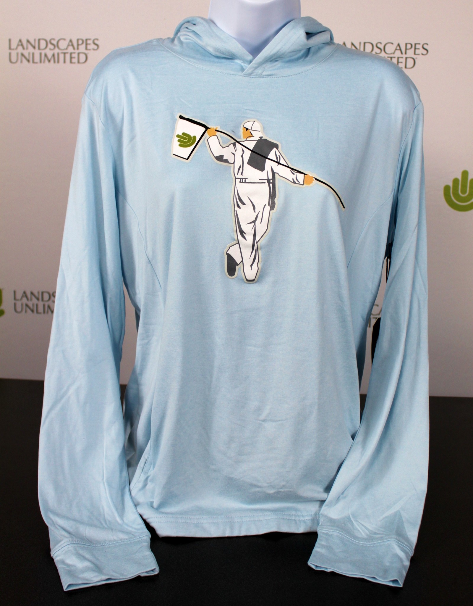 AndersonOrd Women's Long Sleeve Hoodie - Light Blue