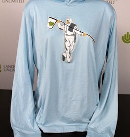 AndersonOrd Women's Long Sleeve Hoodie - Light Blue