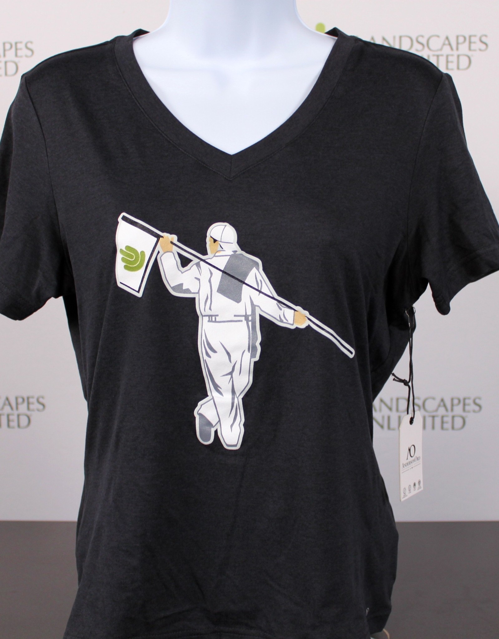 AndersonOrd Women's Tee - Black Heather L