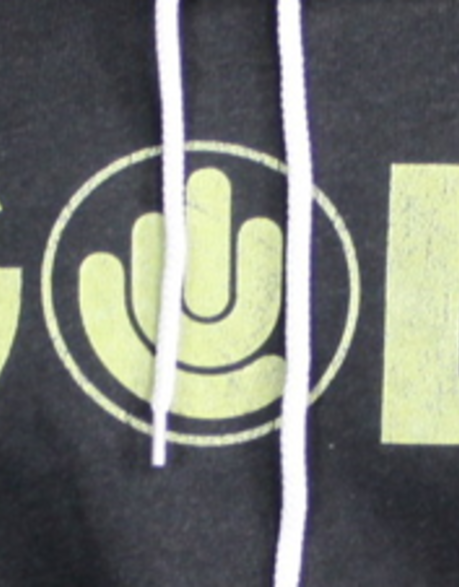 Range Golf Unisex Golf Tee - Charcoal/Green Letters S