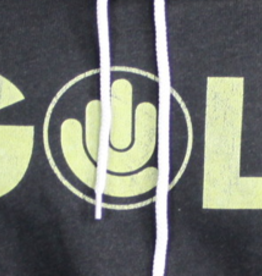 Range Golf Unisex Golf Tee - Charcoal/Green Letters S