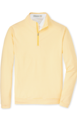 Peter Millar Men's 1/4 Zip - Lemon Squeeze Striped
