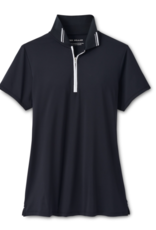 Peter Millar Women's Polo Shirt - Black Crissie