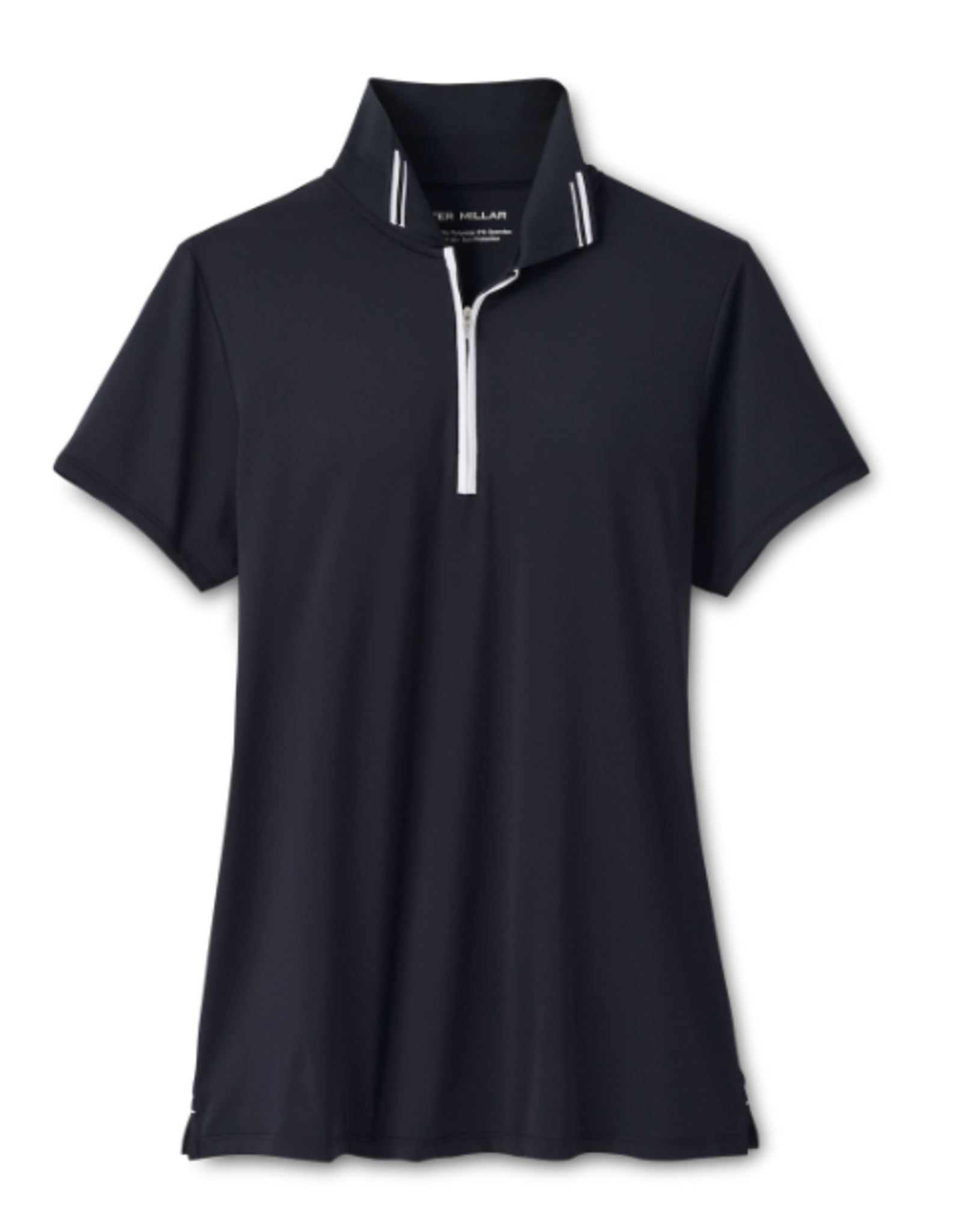 Peter Millar Women's Polo Shirt - Black Crissie