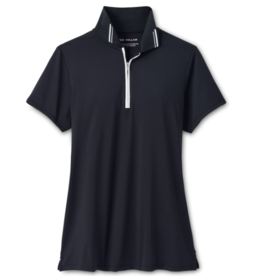 Peter Millar Women's Polo Shirt - Black Crissie