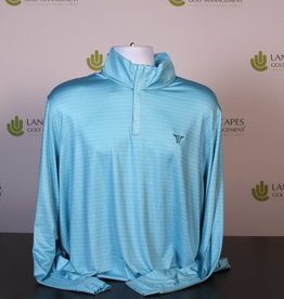 Under Armour Men's 1/4 Zip - Aqua XL