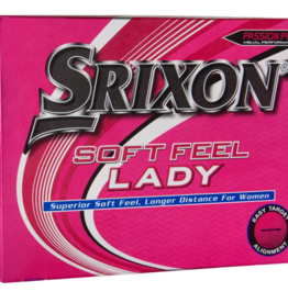 Srixon Ladies Soft Feel Sleeve - Passion Pink