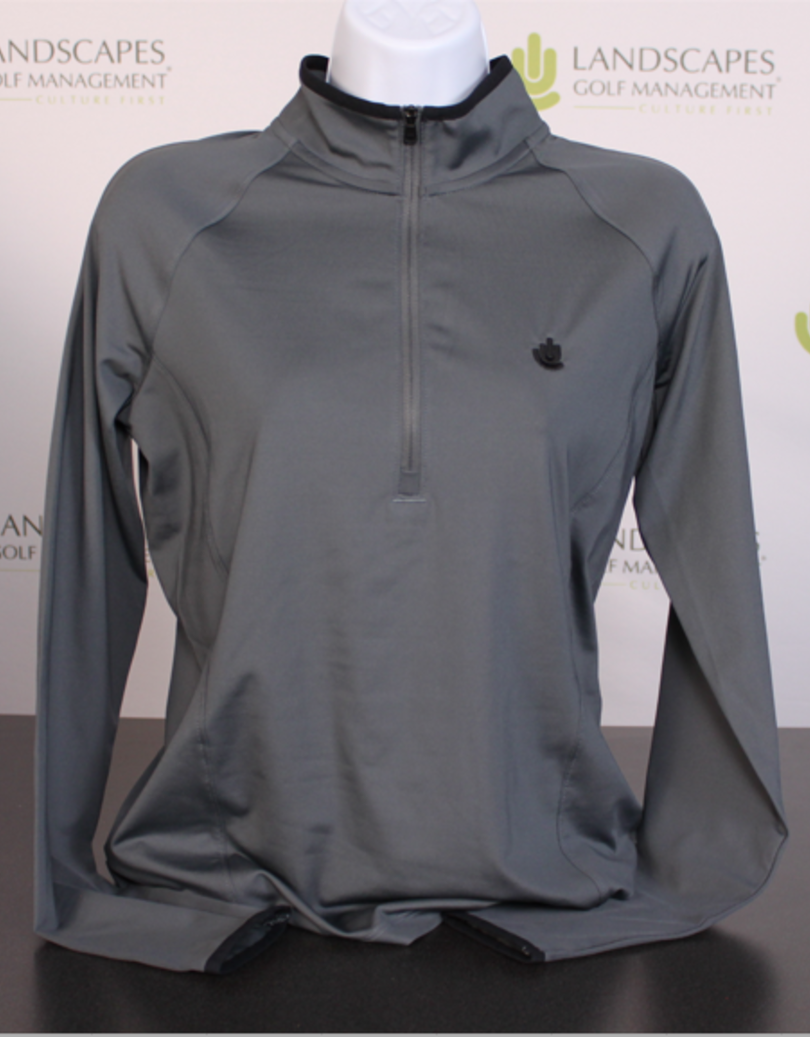 Under Armour Women's 1/4 Zip - Pitch Grey