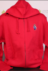 Gear for Sports Men's Full Zip Hoodie - Classic Red