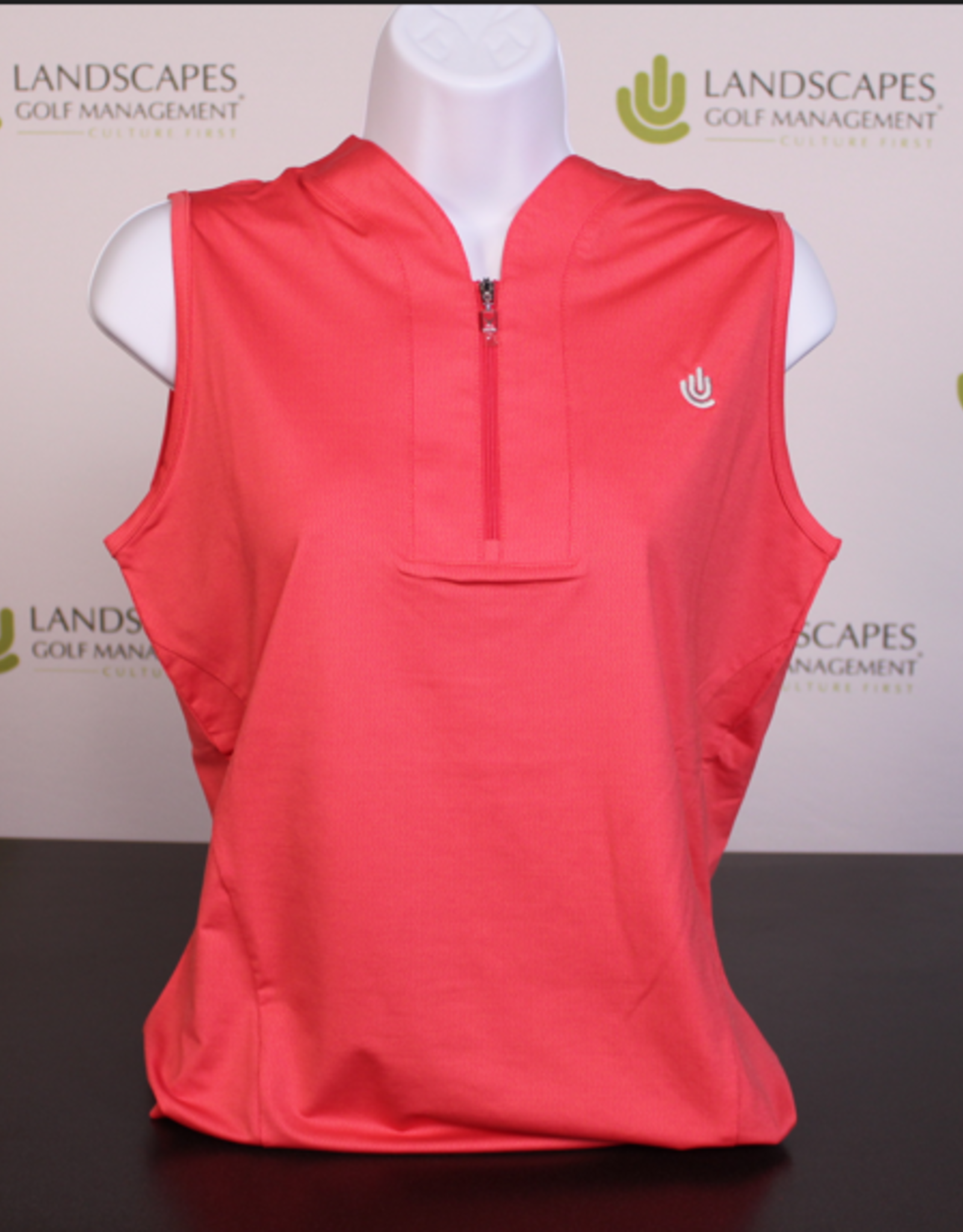 Callaway Women's Tonal Heather Zip - Paradise Pink