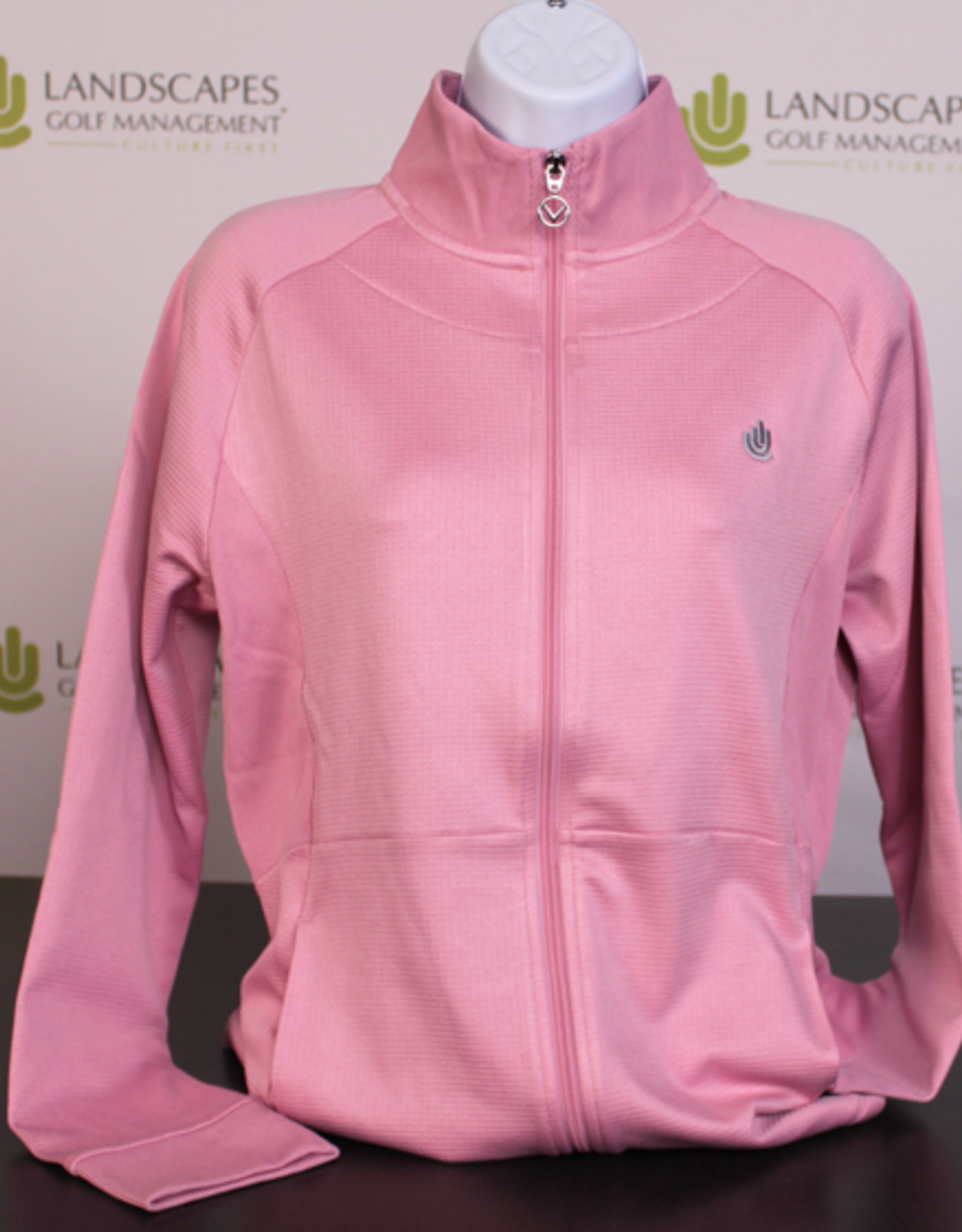 Callaway Women's Full Zip Fleece - Pink Nectar