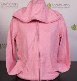Callaway Women's Full Zip Hoodie Sweater - Pink Nectar