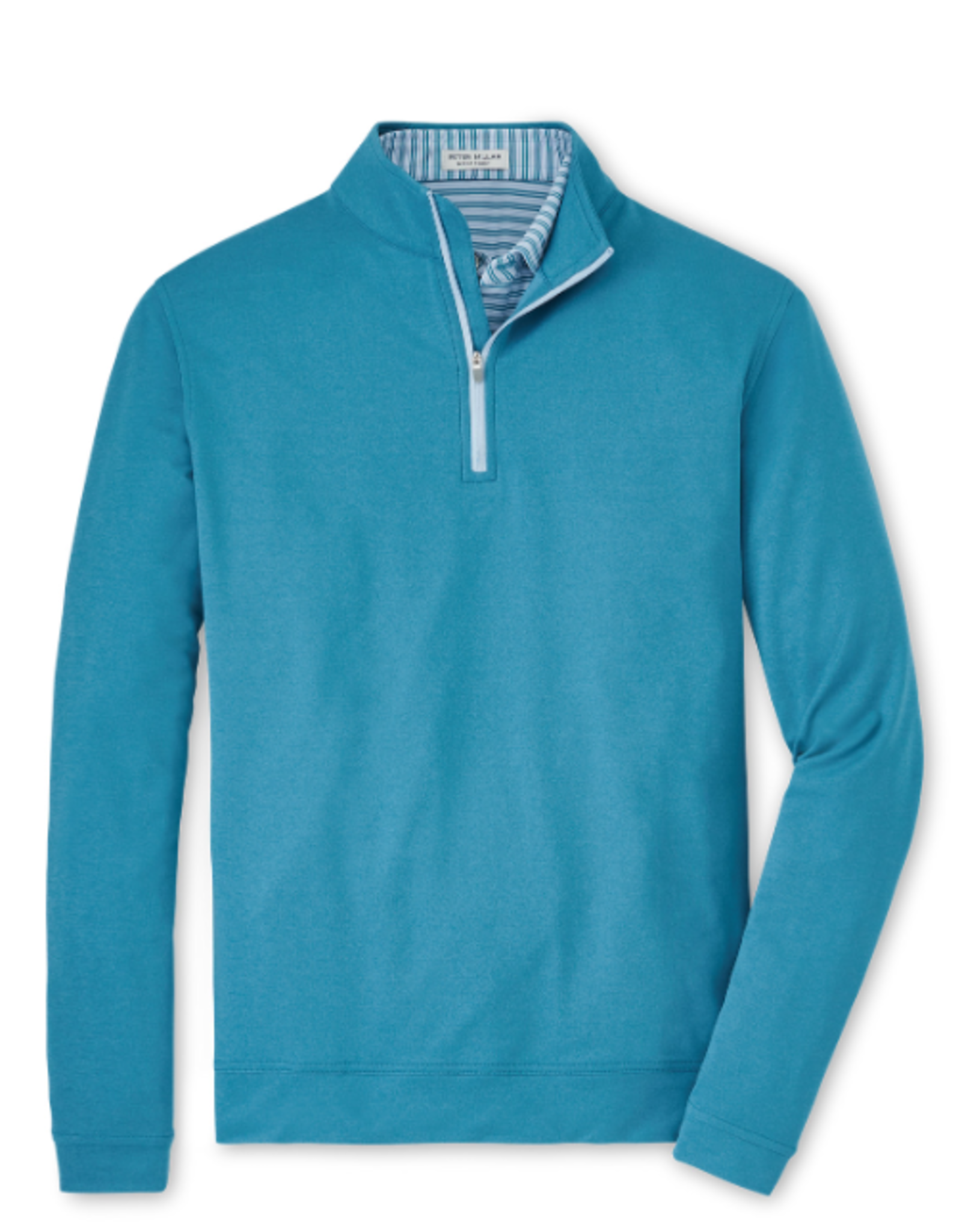 Peter Millar Men's 1/4 Zip - Jasper Blue