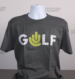 Range Golf Unisex Golf Tee - Black Tee