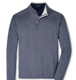 Peter Millar NEW! Stealth Performance Quarter-Zip - Steel Color