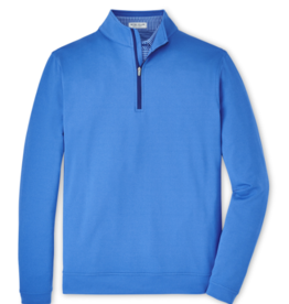 Peter Millar Peter Millar - Perth Melange Performance Quarter-Zip - Mako Blue