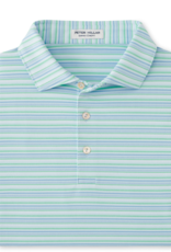 Peter Millar Summer Comfort Atrium Performance Jersey Polo - Pale Blue