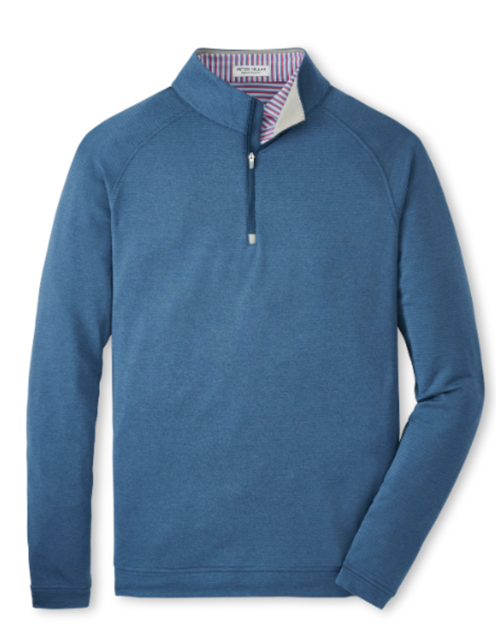 Peter Millar Beaumont Performance Quarter-Zip - Blue Haze - size LARGE - MF25EK46