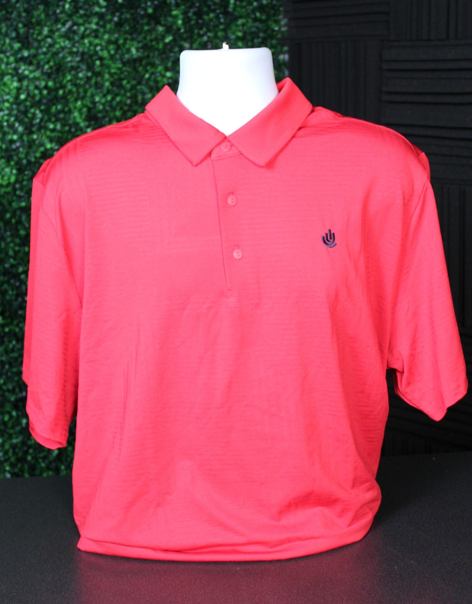 Under Armour Jacquard Red Polo - UM0970555