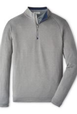 Peter Millar Beaumont Performance Quarter Zip - Oslo Grey - MF25EK46