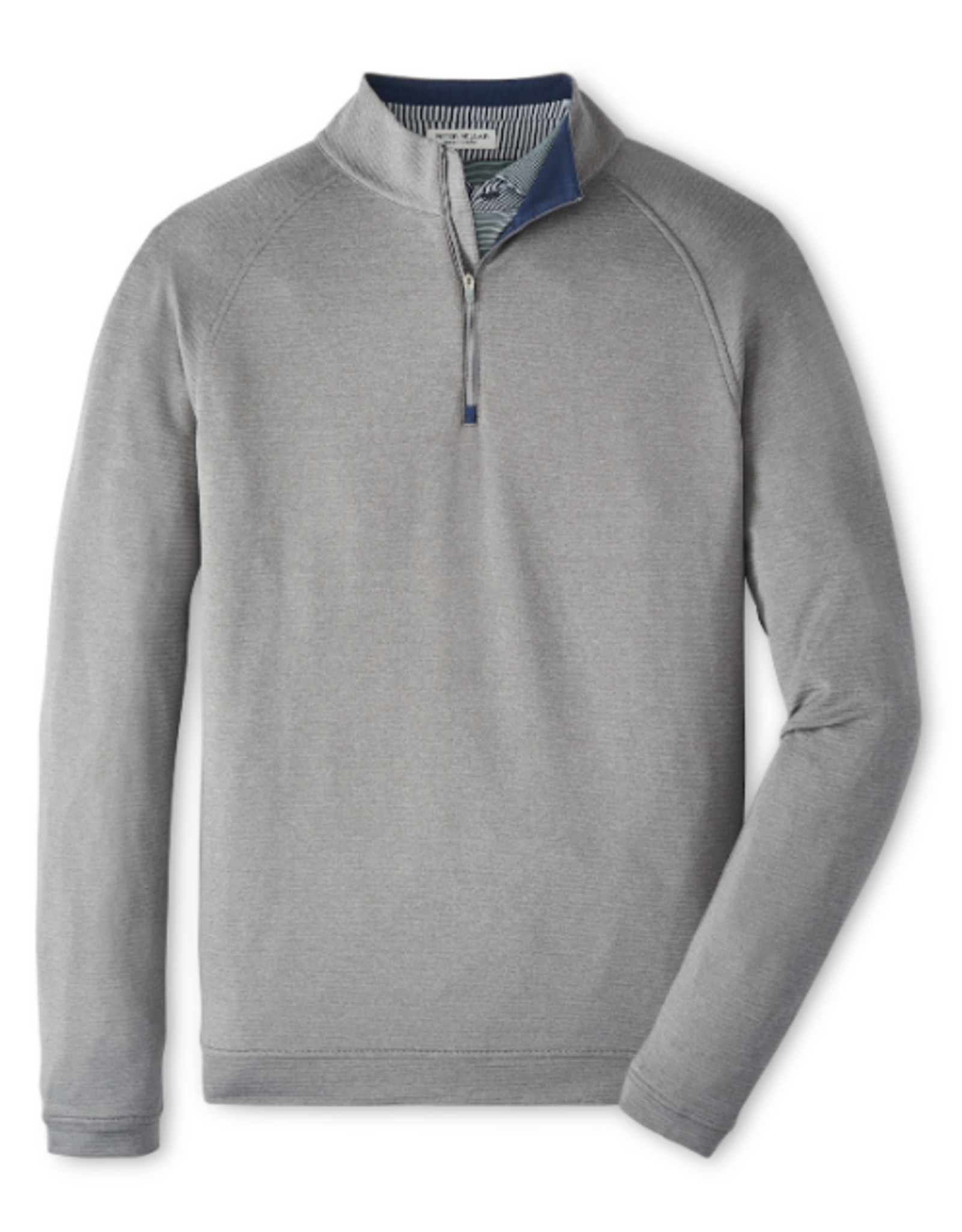 Peter Millar Beaumont Performance Quarter Zip - Oslo Grey - MF25EK46