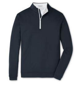 Peter Millar Perth Performance Quarter Zip - Black - ME0EK40