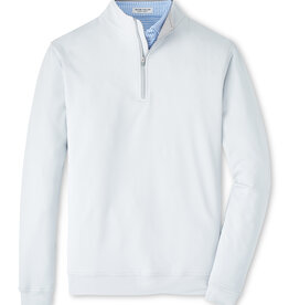 Peter Millar Perth Performance Quarter Zip -British Grey - ME0EK40