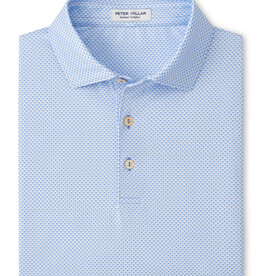 Peter Millar Medina Performance Jersey Polo - BlueBird - MS26EK05S