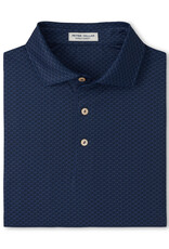 Peter Millar Bunker Bar Performance Jersey Polo - Navy/Blue Tees - MS26EK06S