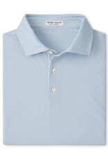 Peter Millar Phoenix Performance Jersey Polo - White/Bluebird - MS26EK23S