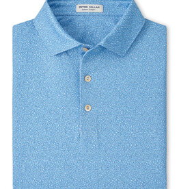 Peter Millar Magnolia Performance Jersey Polo - Blue Leaf - MS26EK39S