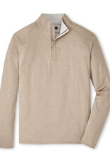 Peter Millar Stealth Performance Quarter-Zip - Biscotti -  MS26XK60