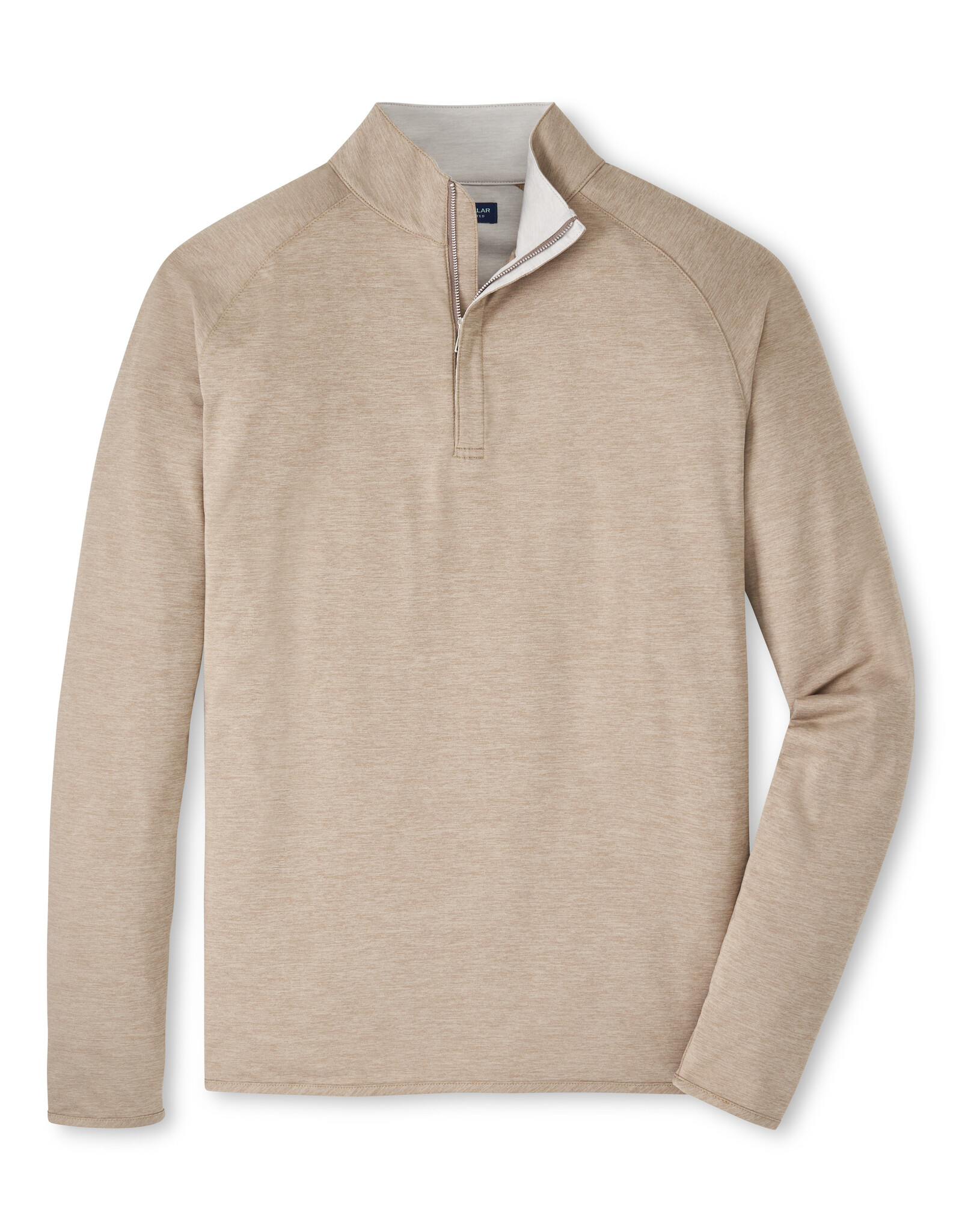 Peter Millar Stealth Performance Quarter-Zip - Biscotti -  MS26XK60