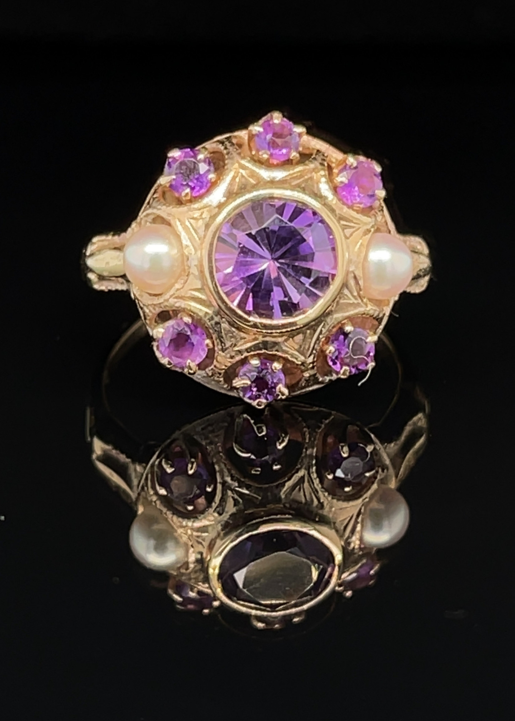 The JULIANA Amethyst Ring