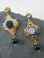 Tinacity AD Victorian WATCH FOB Earrings