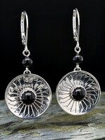 Fire & Facet Studios Sterling Silver & Black Onyx Earrings