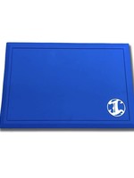 Irving Barber Co Irving Workstation Mat- Blue w/ White Logo