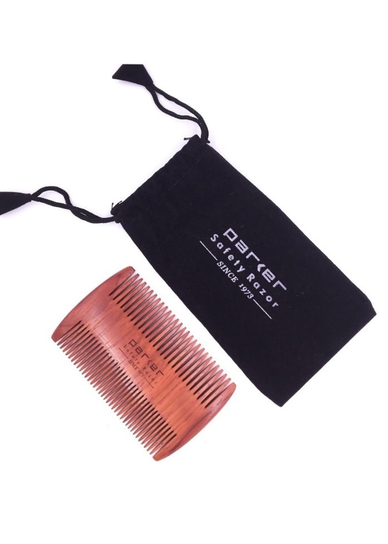 Parker Rosewood Double-Sided Beard Comb