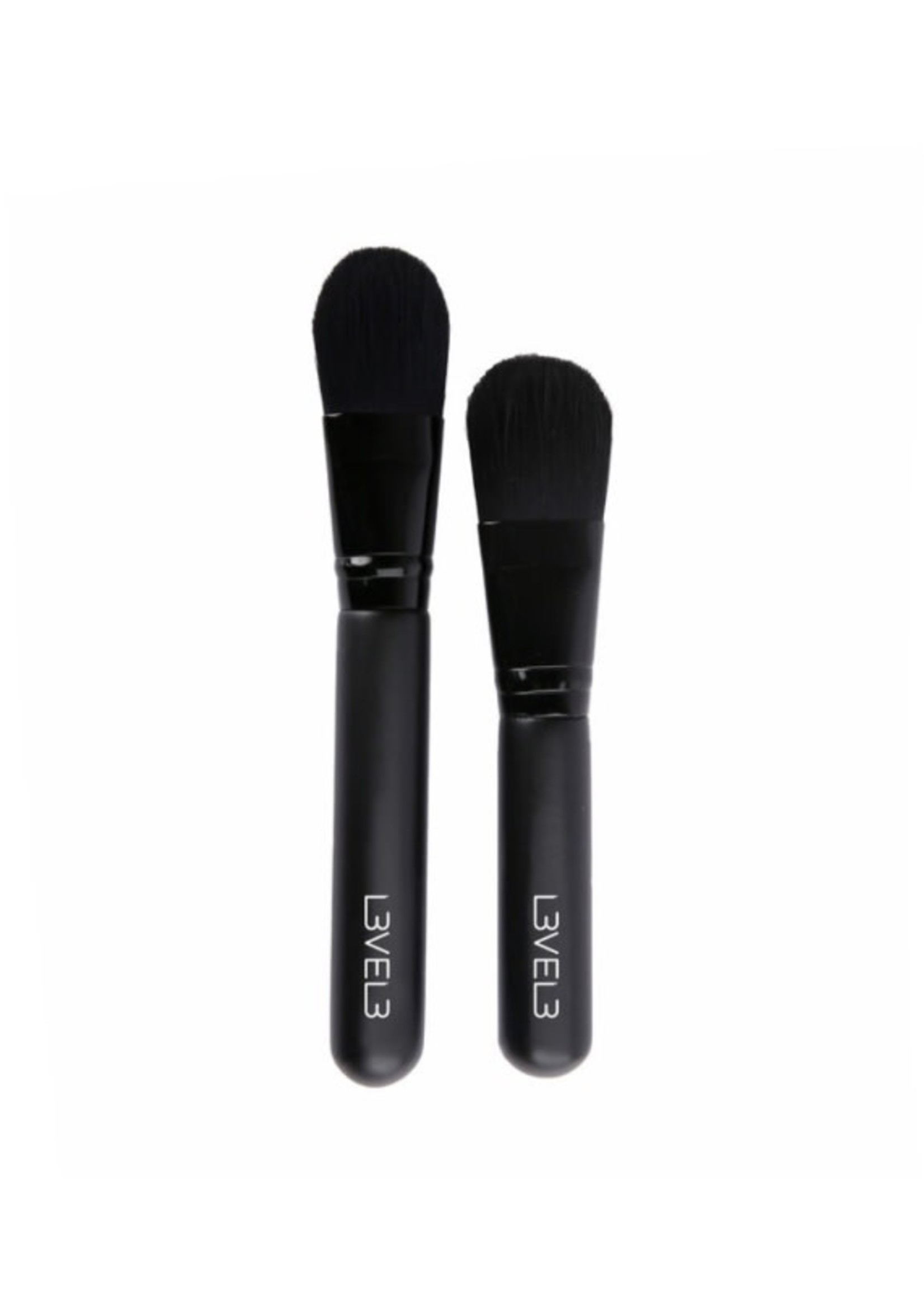 Level 3 L3 Facial Mask Application Brush Set- 2pc