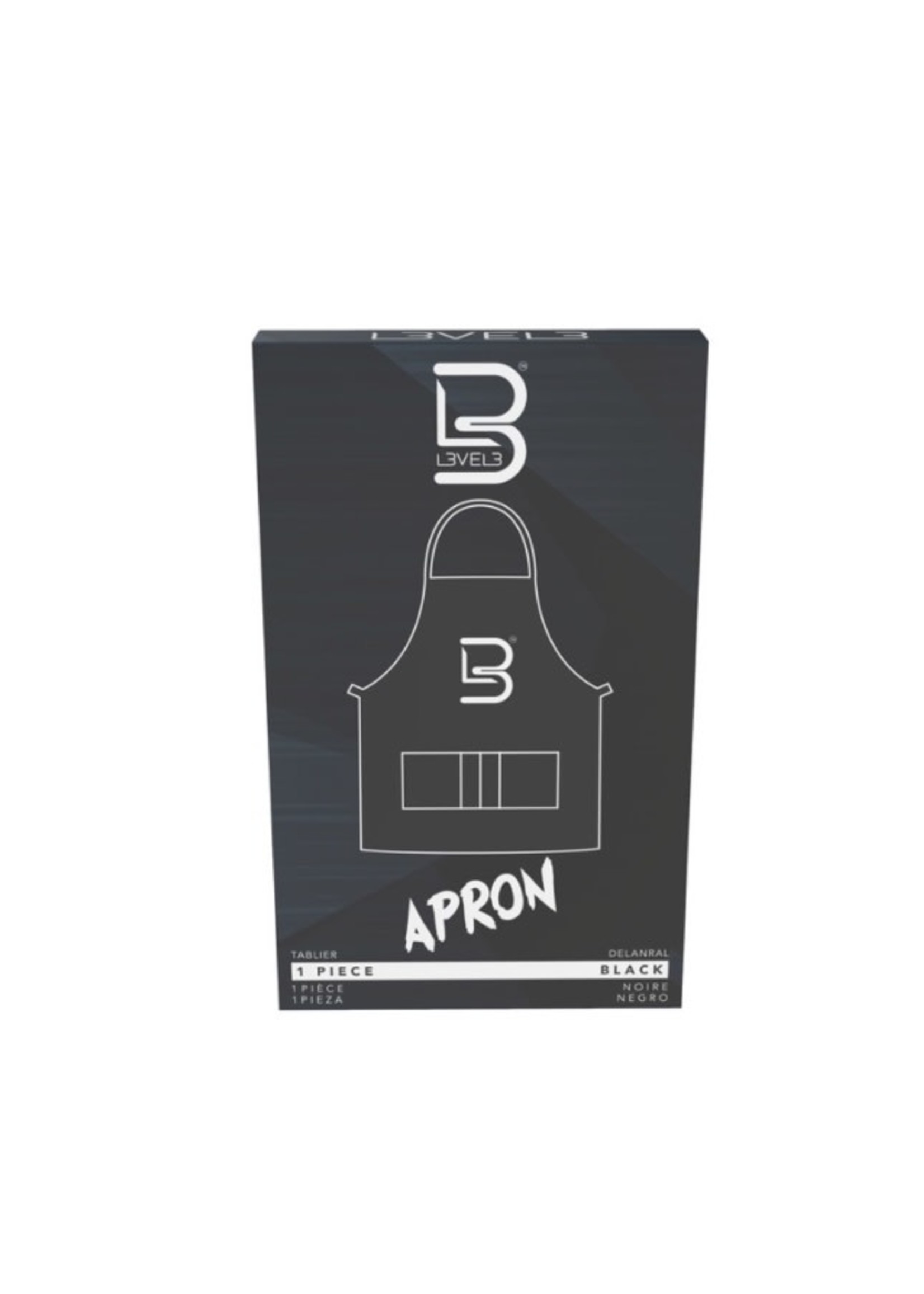 Level 3 L3 Black Apron