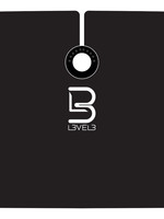 Level 3 L3 Black Rubber Cape - Buttons