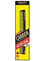 Black Ice Professional Carbon Barber Comb 7.5 inch