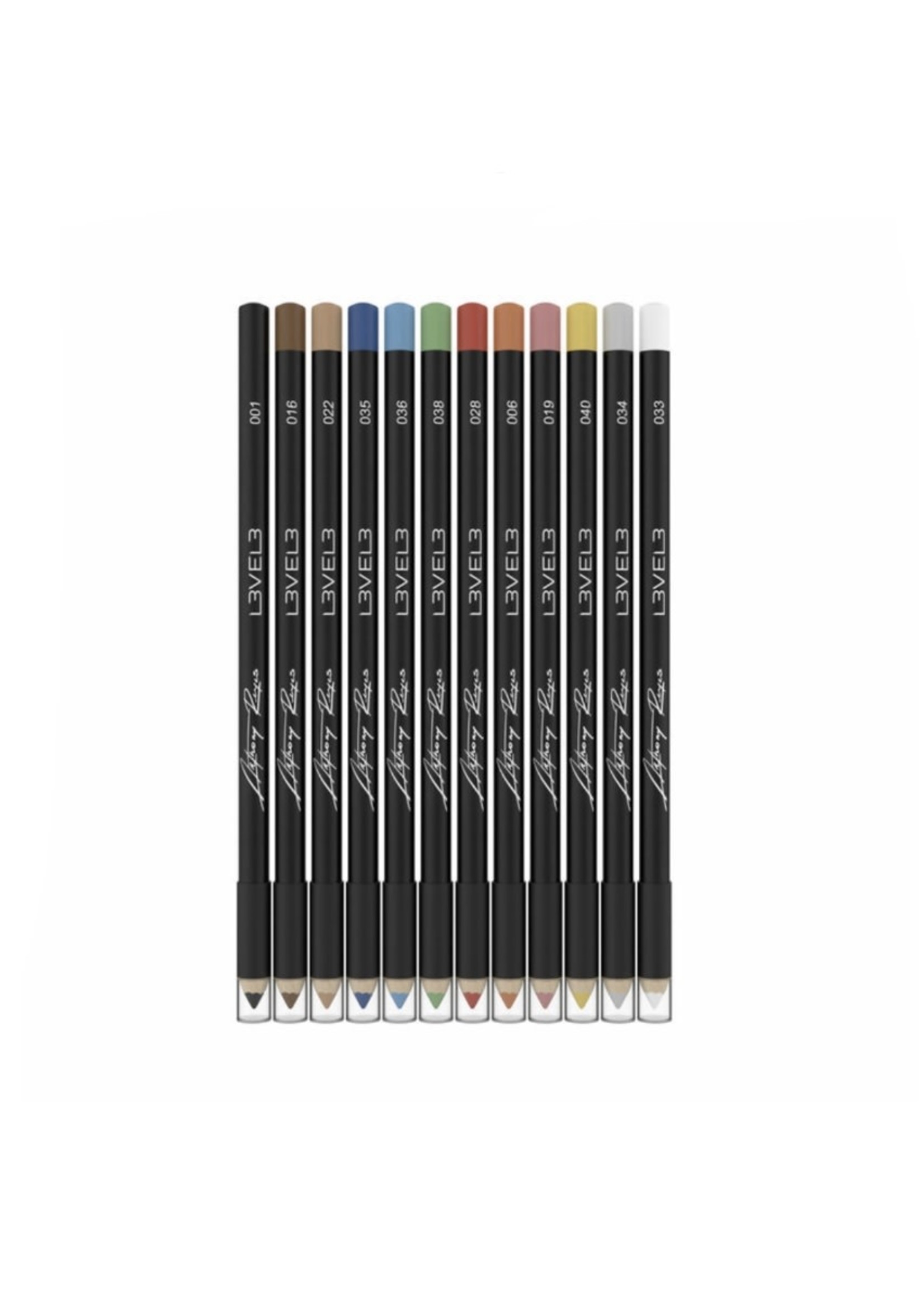 Level 3 L3 Assorted Liner Pencils - 12 pc