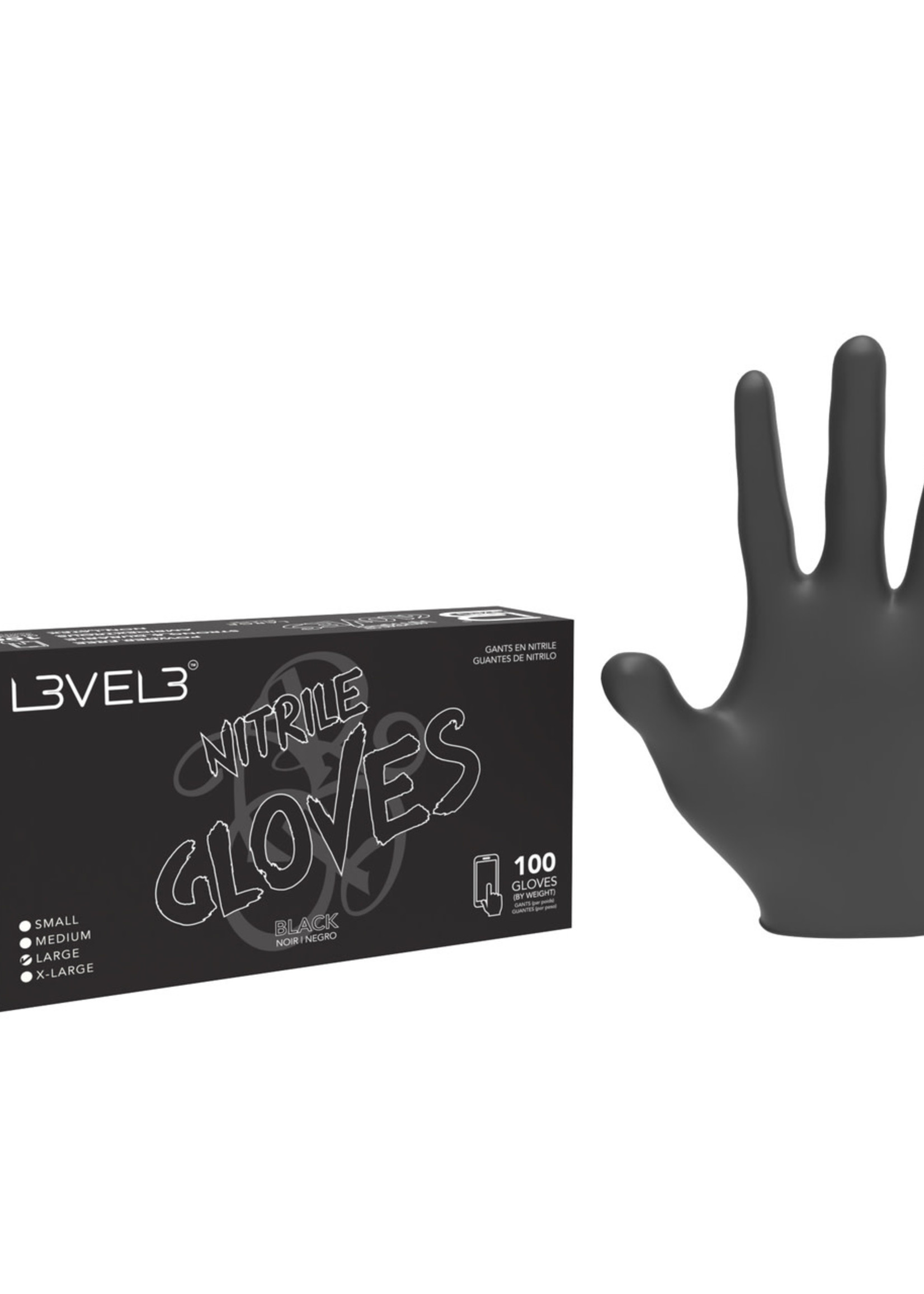 Level 3 L3VEL 3 Nitrile Gloves - 100 PK