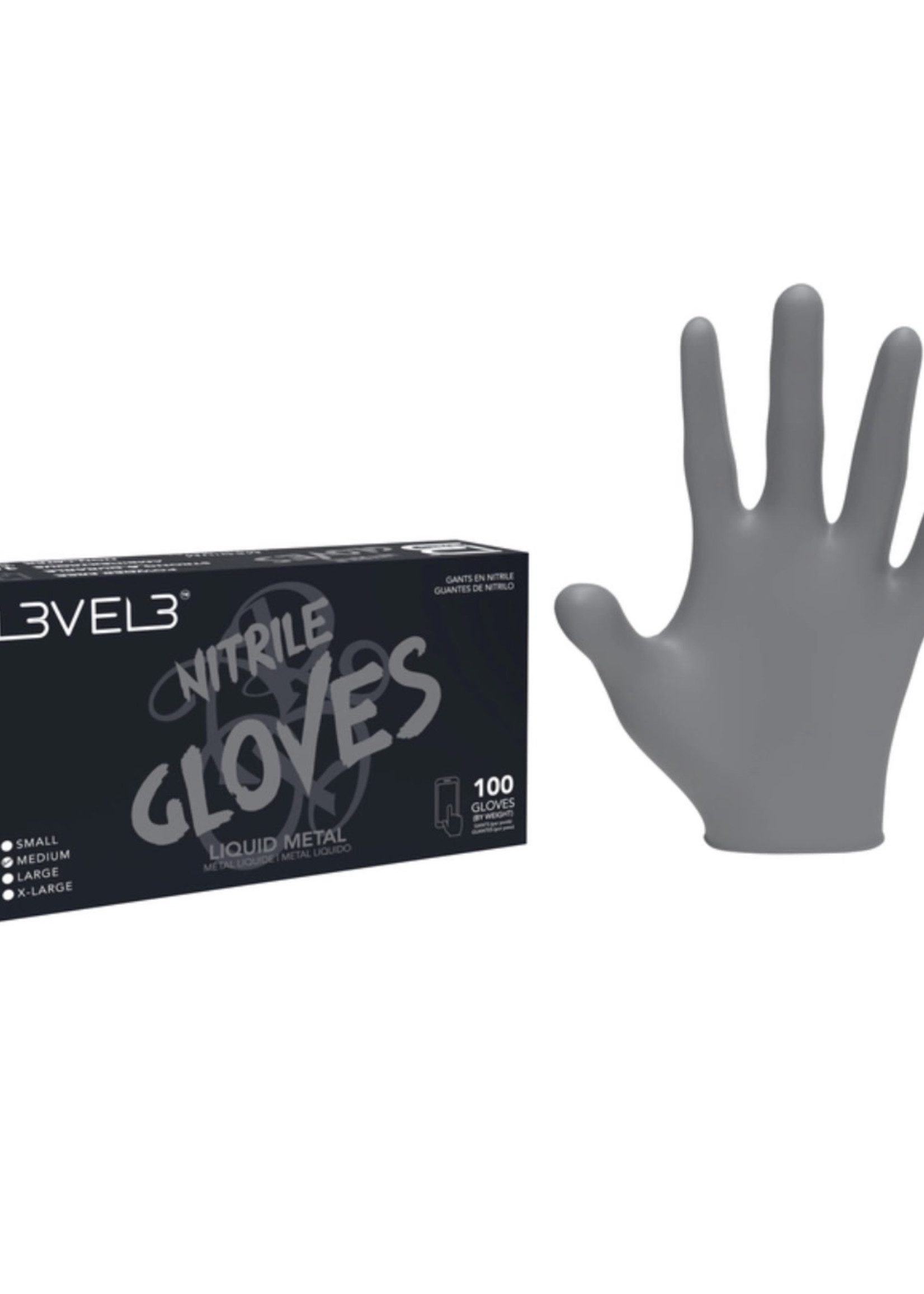 Level 3 L3VEL 3 Nitrile Gloves - 100 PK