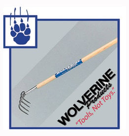 Wolverine 4 Tine Cultivator, 54" wood handle W54FC