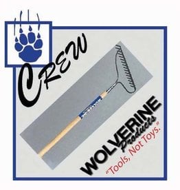 Wolverine 16 Tine Bow Rake, 54" WD Handle CW-W54WBR