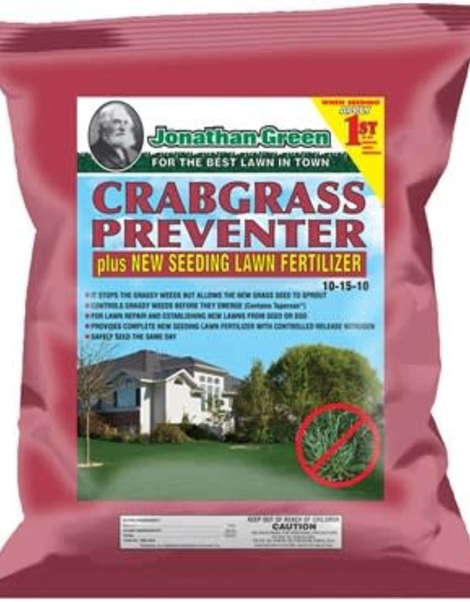 Jonathan Green Crabgrass Preventer + New Seeding Lawn Fertilizer